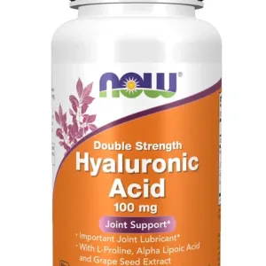hyaluronic acid double strength 100 mg 60 veg capsules